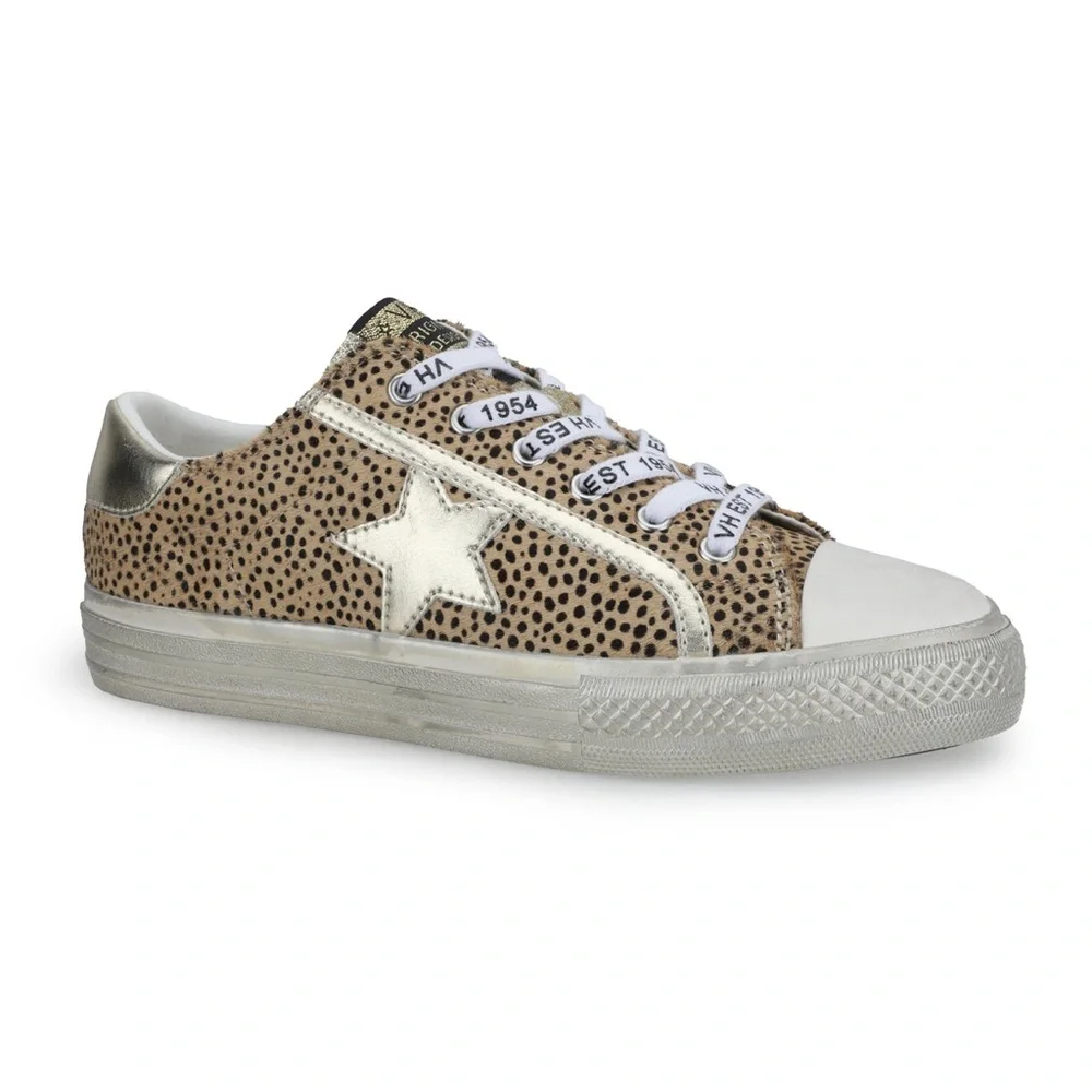 Vintage Havana cheetah print ALIVE sneakers 8.5